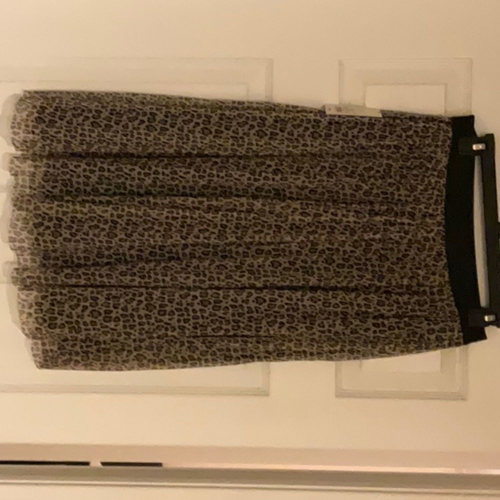 Brand new animal print skirt